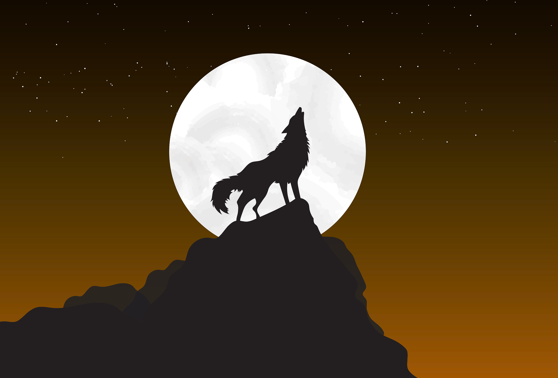 Dire Wolf Design Background